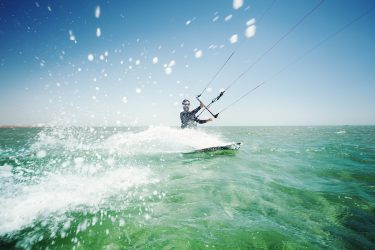 Kiteboarding