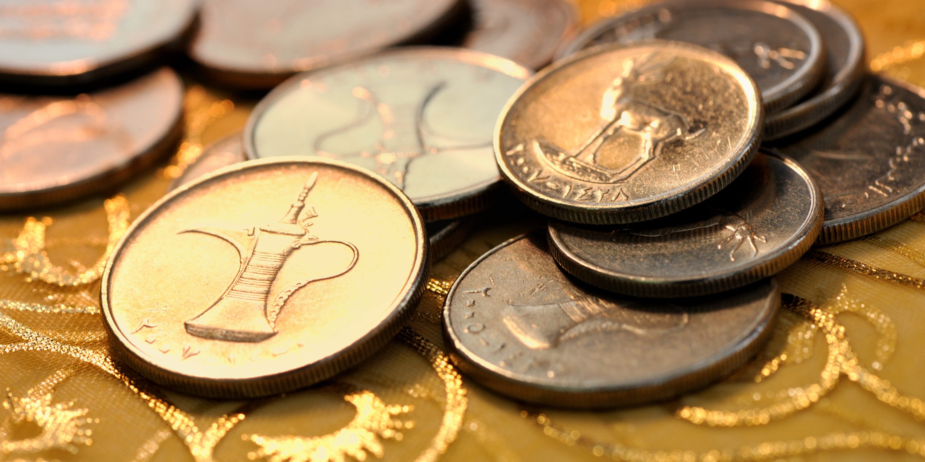 Dirham coins of the UAE